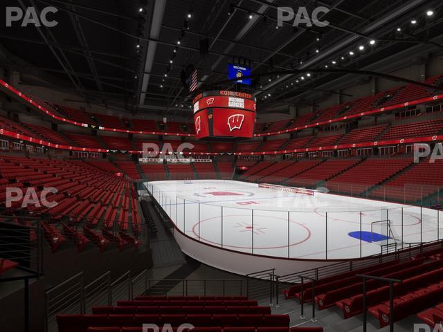Kohl Center - Section 103 Seat View