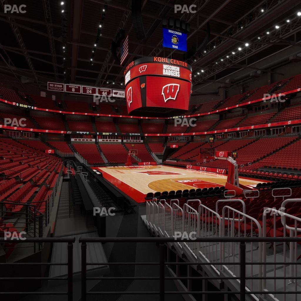 Kohl Center - Section 103 Seat View