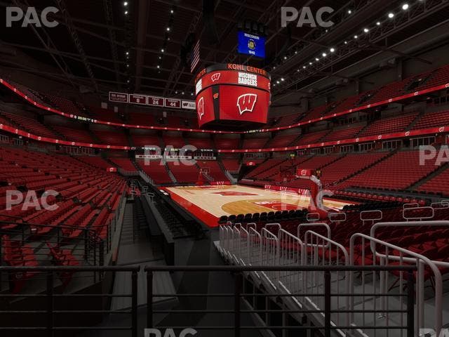 Kohl Center - Section 103 Seat View
