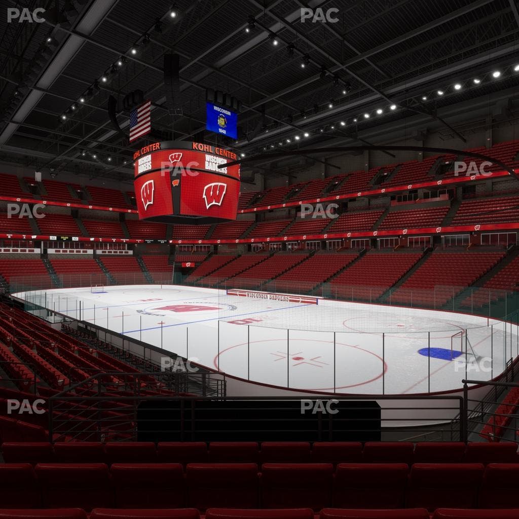 Kohl Center - Section 104 Seat View