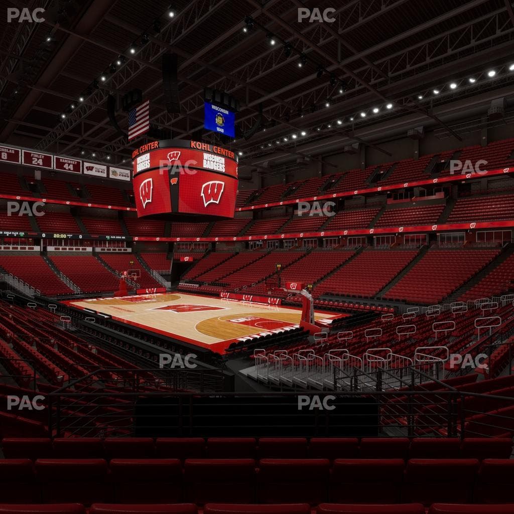 Kohl Center - Section 104 Seat View