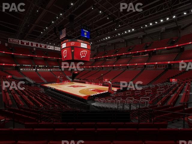 Kohl Center - Section 104 Seat View