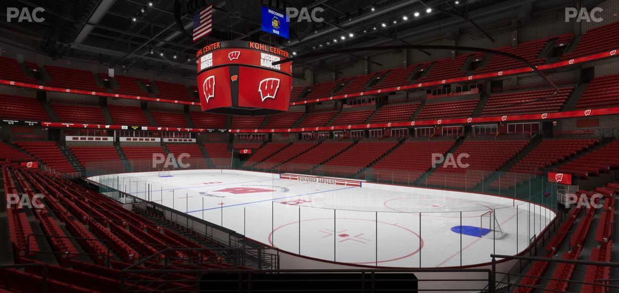 Kohl Center - Section 104 Seat View