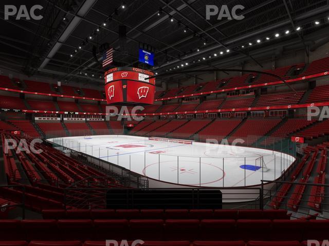Kohl Center - Section 104 Seat View
