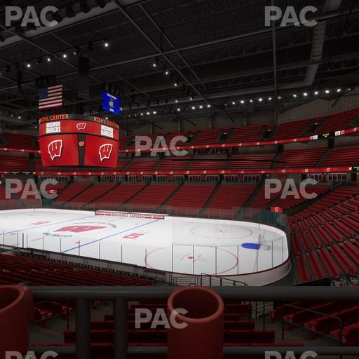 Kohl Center - Section 105 Wc Seat View