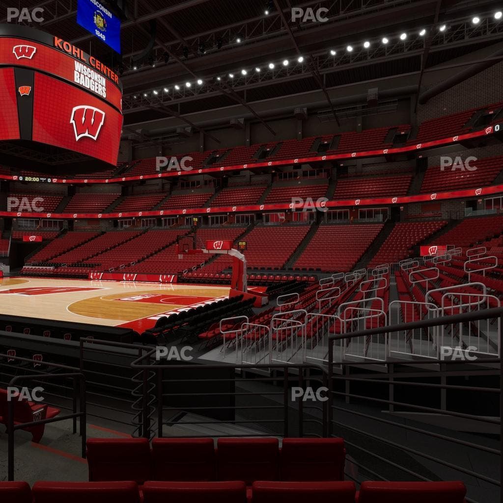 Kohl Center - Section 105 Seat View