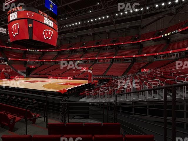 Kohl Center - Section 105 Seat View