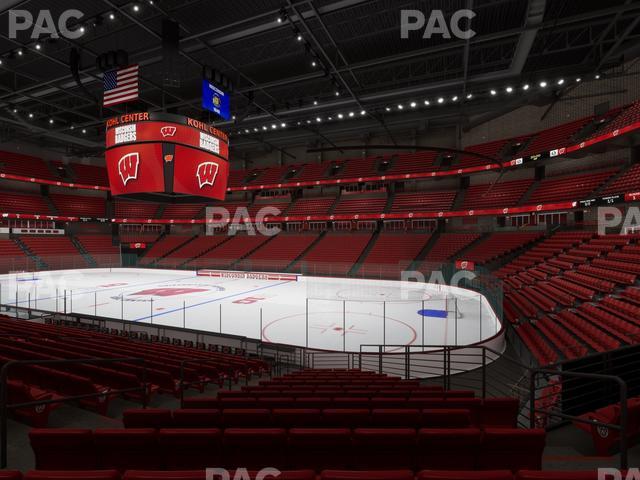 Kohl Center - Section 105 Seat View