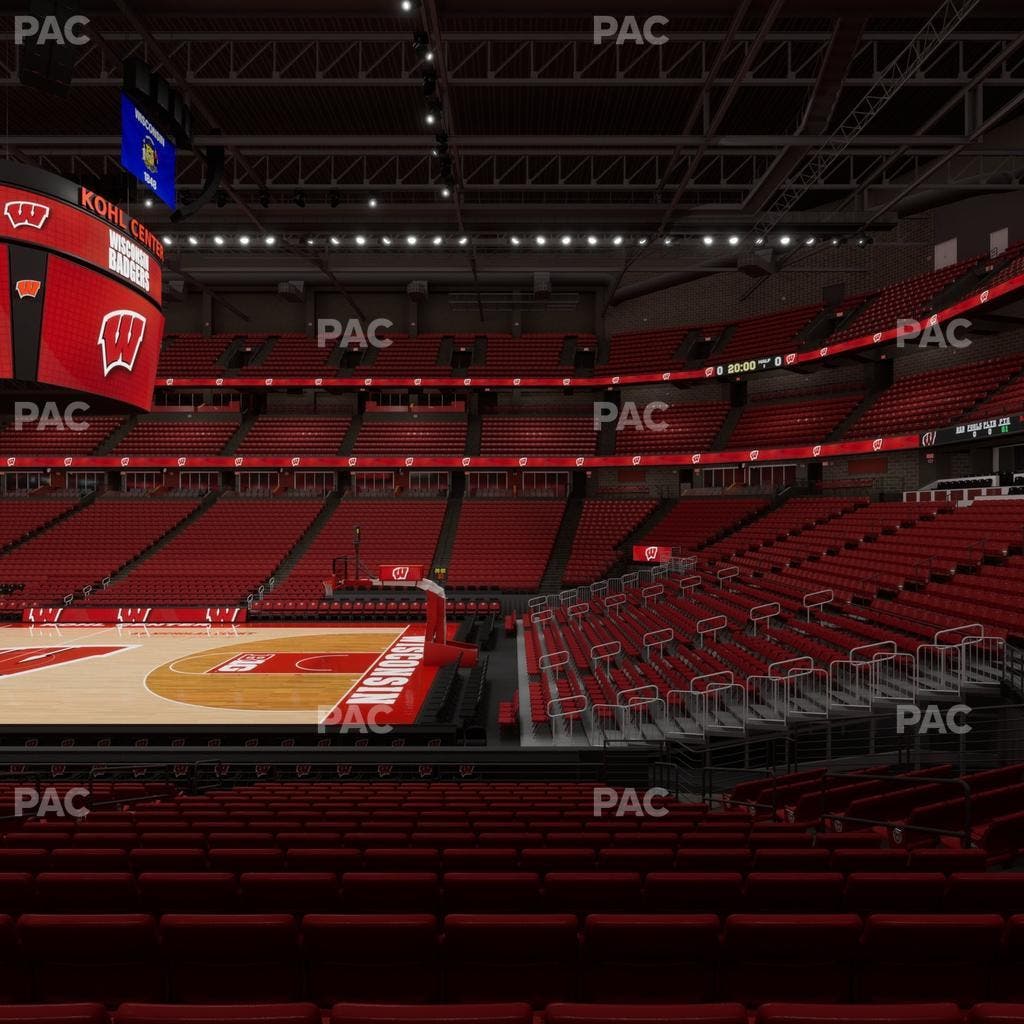 Kohl Center - Section 106 Seat View