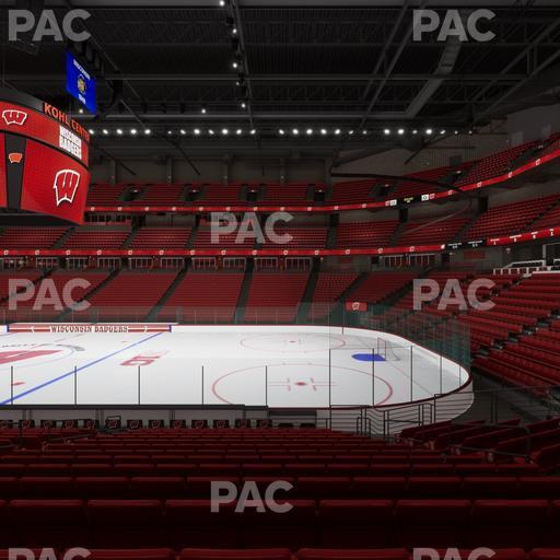 Kohl Center - Section 106 Seat View