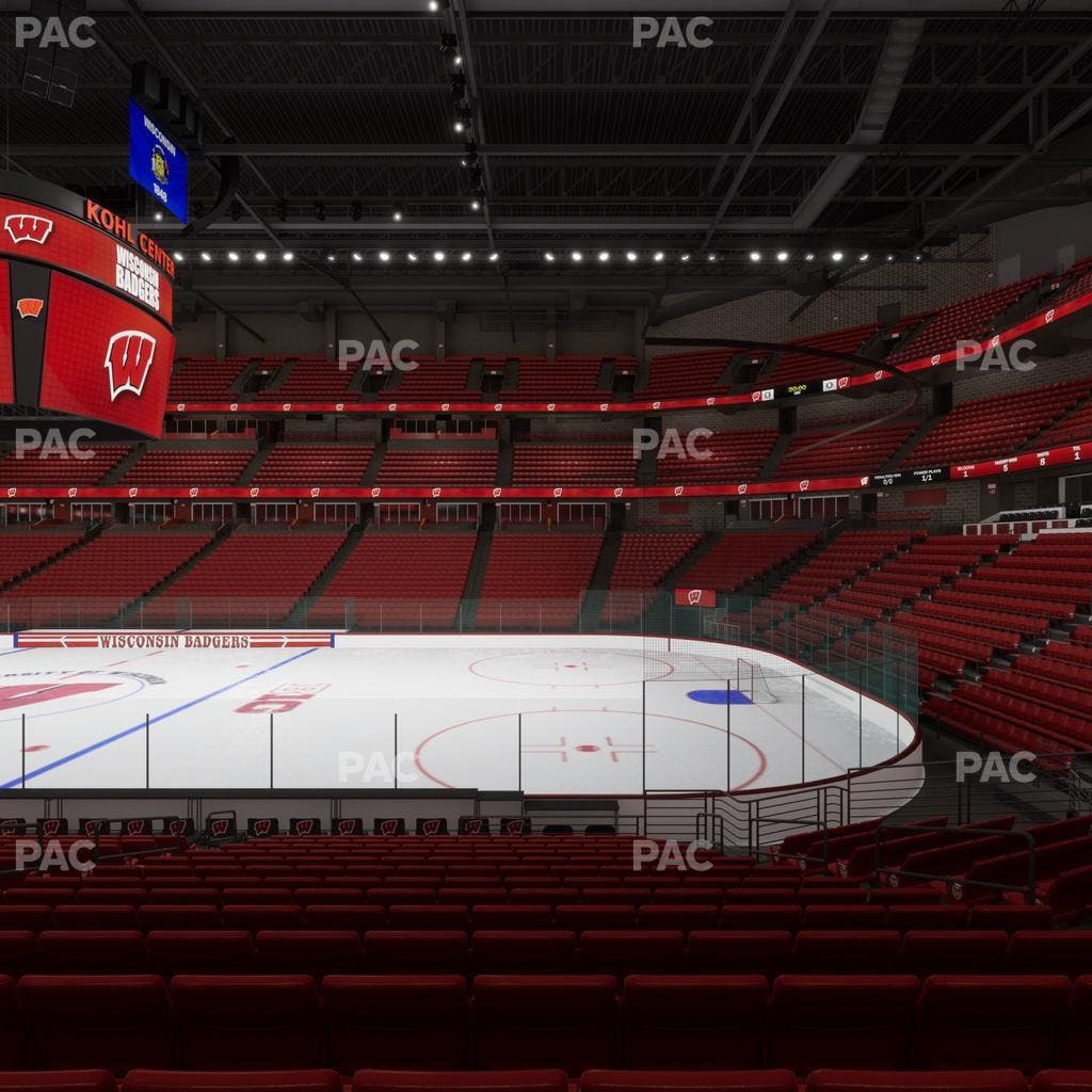 Kohl Center - Section 106 Seat View