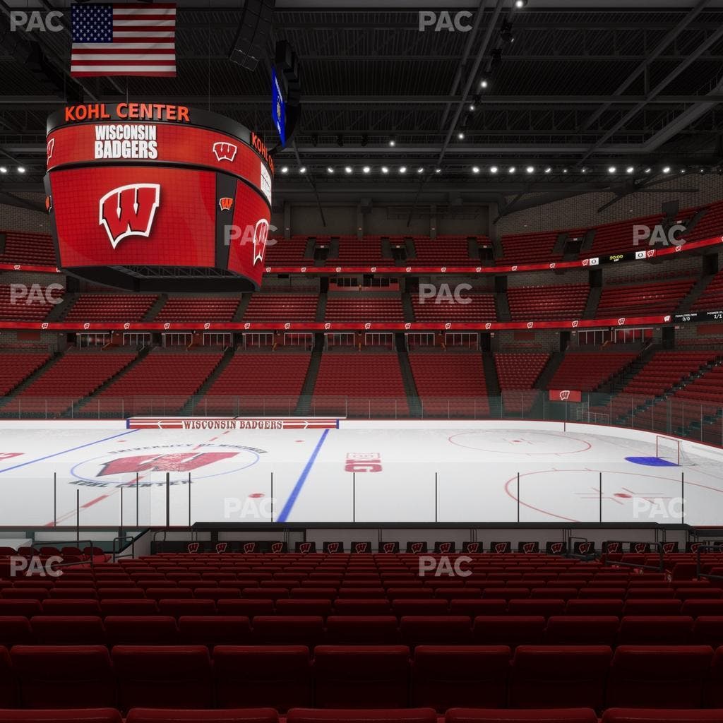 Kohl Center - Section 107 Seat View