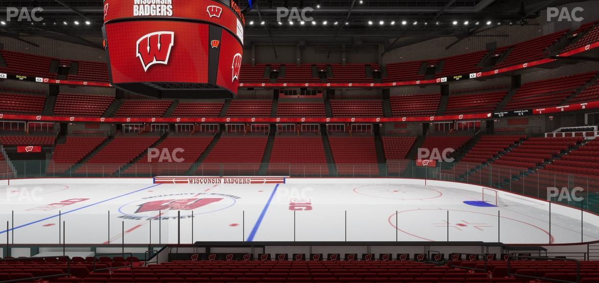 Kohl Center - Section 107 Seat View
