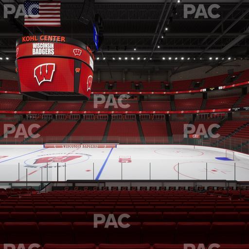 Kohl Center - Section 107 Seat View