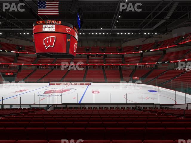 Kohl Center - Section 107 Seat View