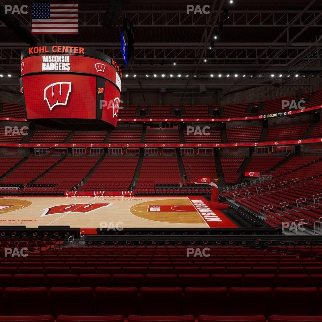 Kohl Center - Section 107 Seat View