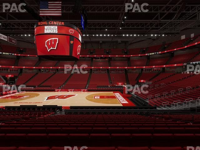 Kohl Center - Section 107 Seat View