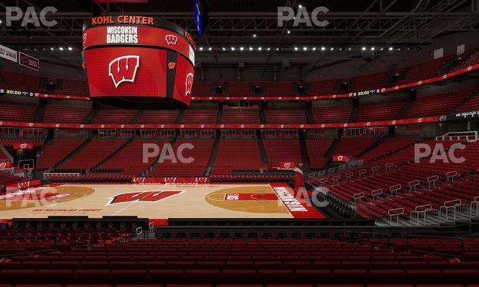 Kohl Center - Section 107 Seat View