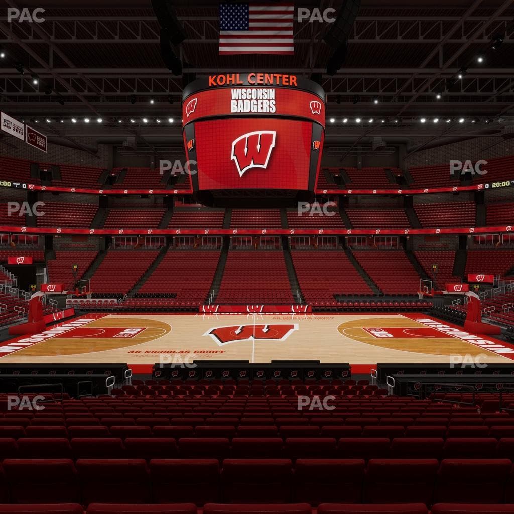 Kohl Center - Section 108 Seat View