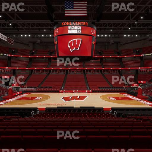Kohl Center - Section 108 Seat View