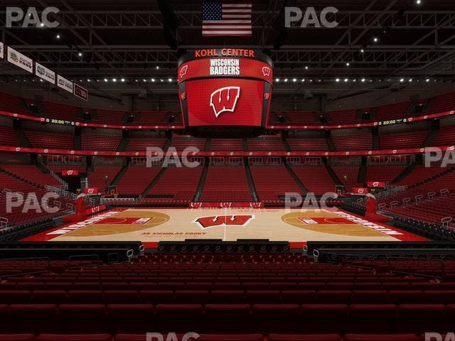 Kohl Center - Section 108 Seat View