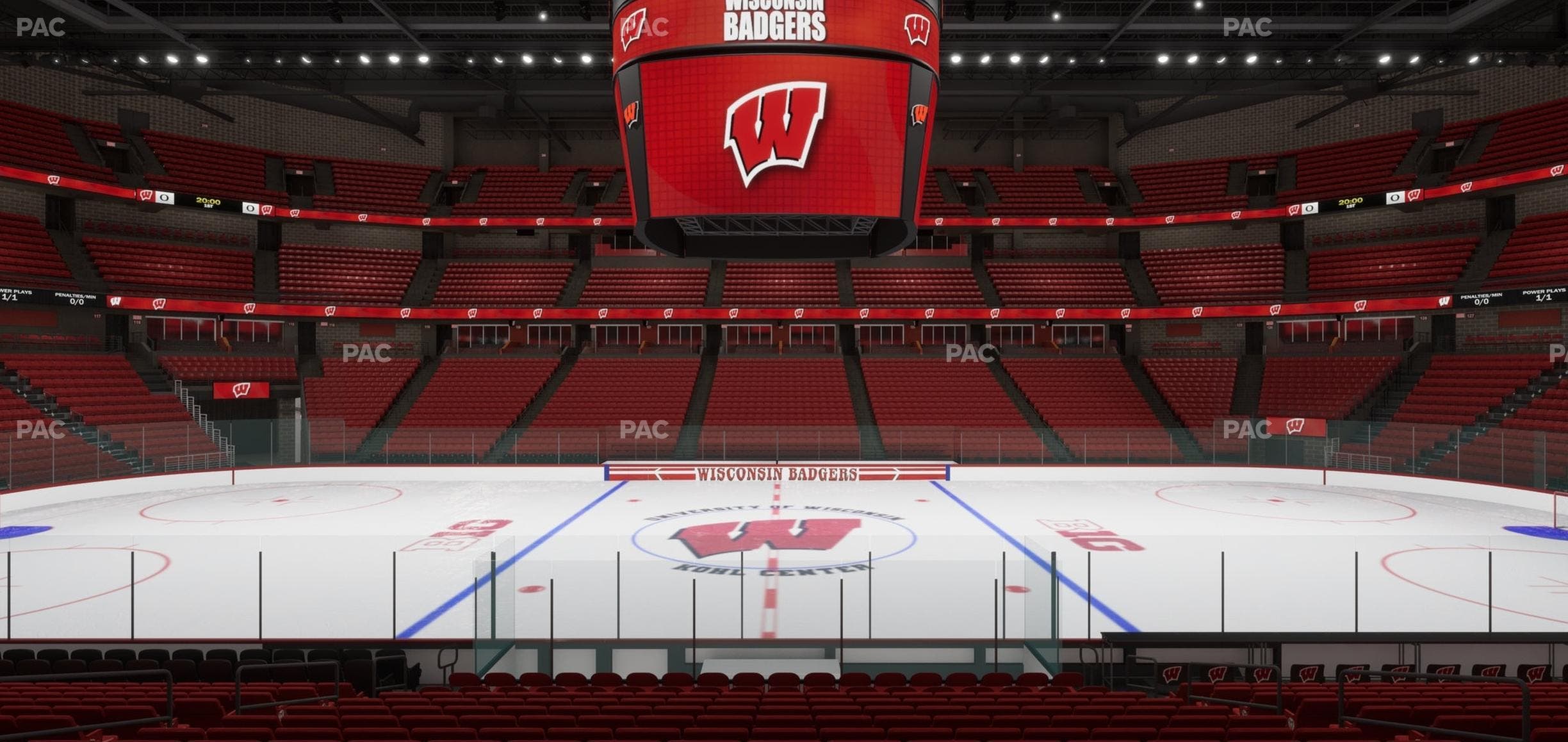 Kohl Center - Section 108 Seat View
