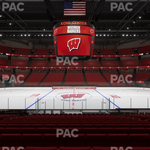 Kohl Center - Section 108 Seat View