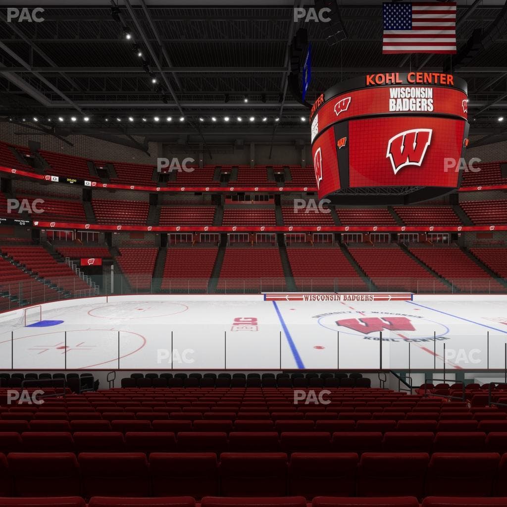 Kohl Center - Section 109 Seat View