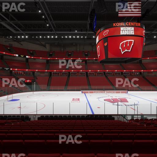 Kohl Center - Section 109 Seat View