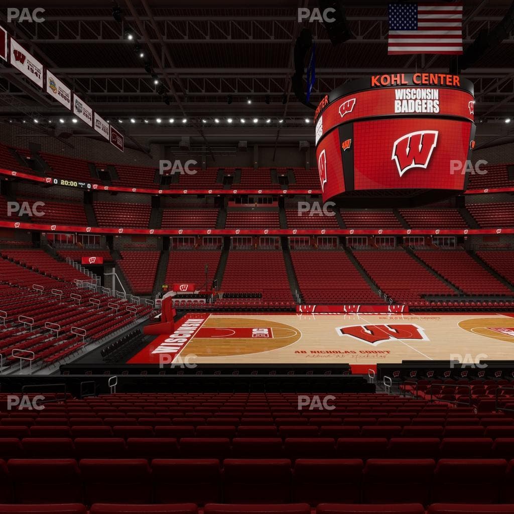 Kohl Center - Section 109 Seat View