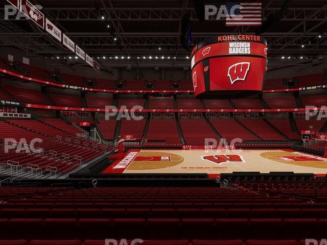 Kohl Center - Section 109 Seat View