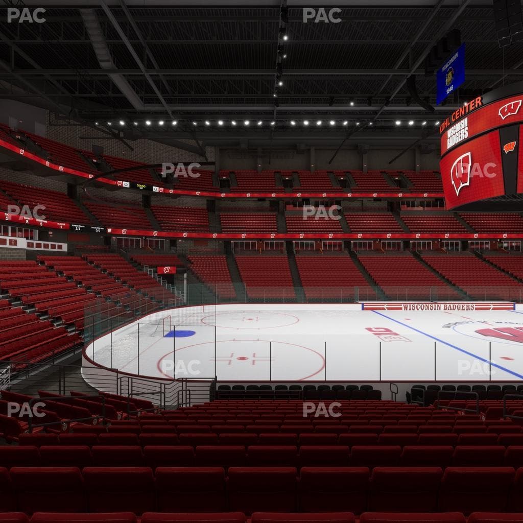 Kohl Center - Section 110 Seat View