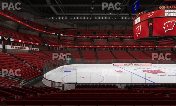 Kohl Center - Section 110 Seat View