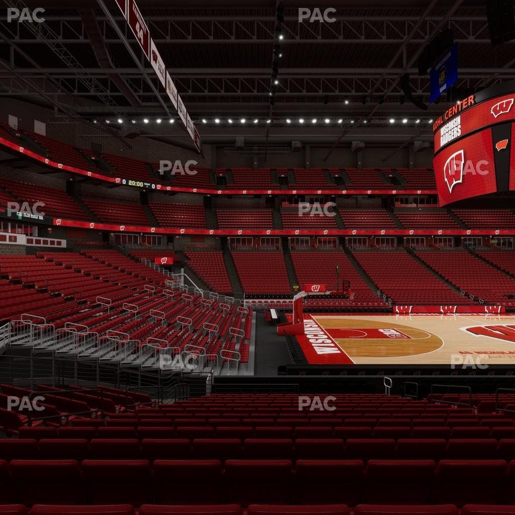 Kohl Center - Section 110 Seat View