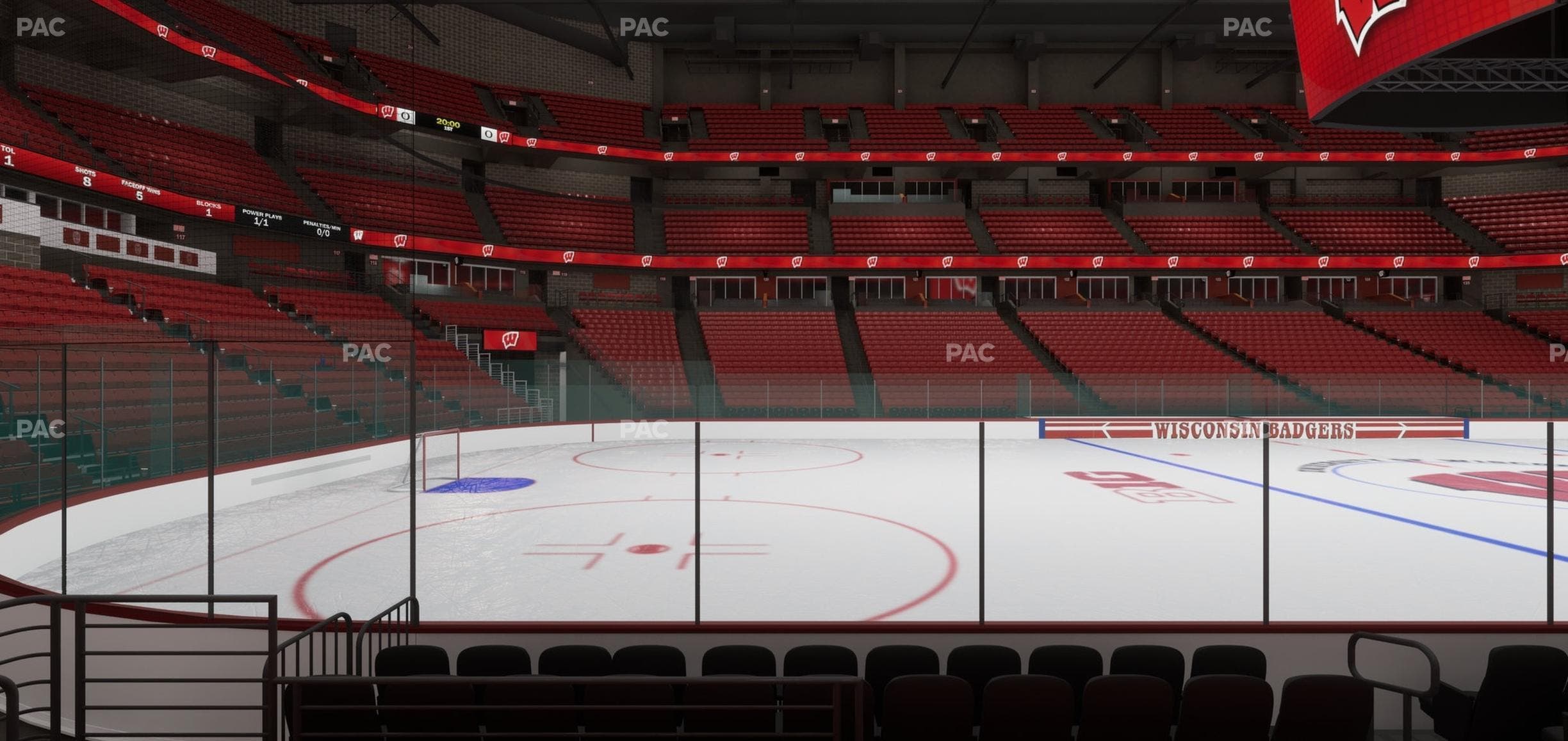 Kohl Center - Section 110 Seat View