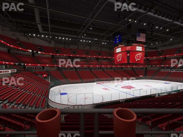 Kohl Center - Section 111 Wc Seat View