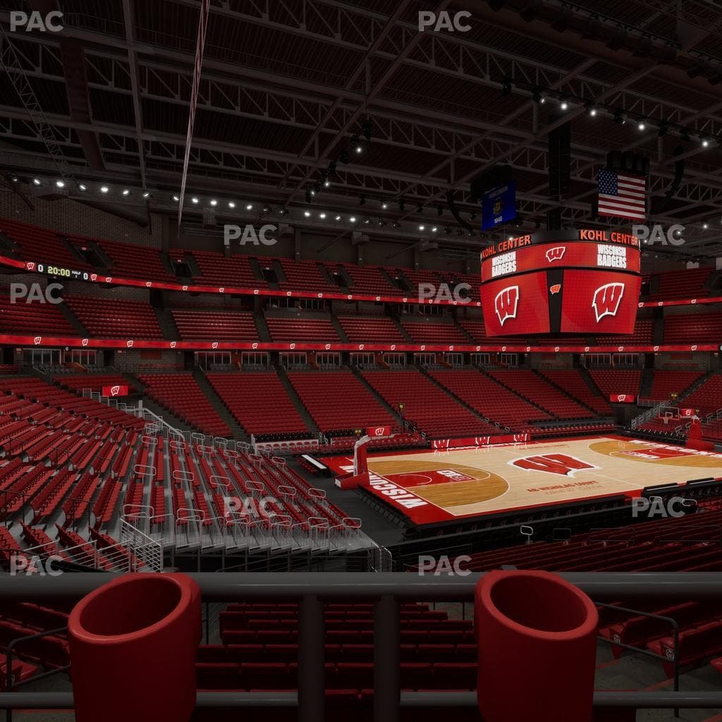 Kohl Center - Section 111 Wc Seat View