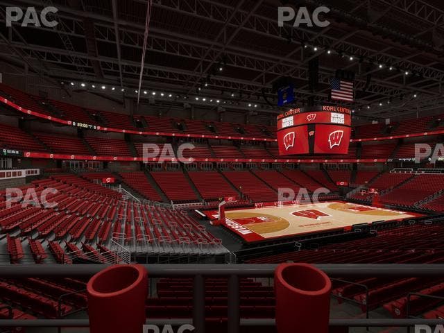 Kohl Center - Section 111 Wc Seat View