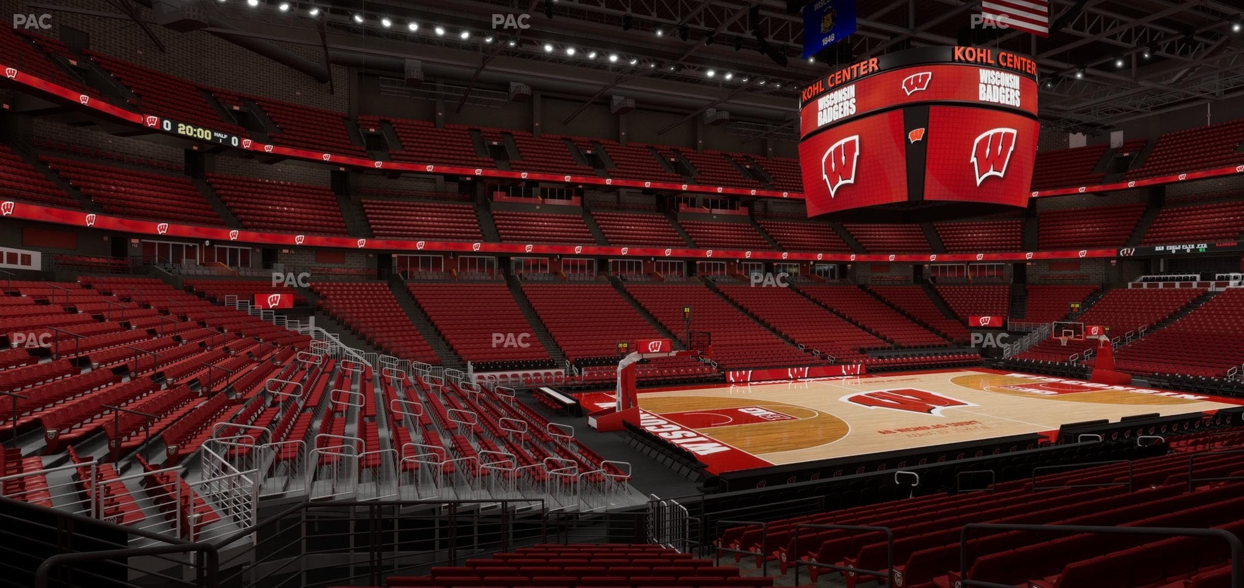 Kohl Center - Section 111 Seat View