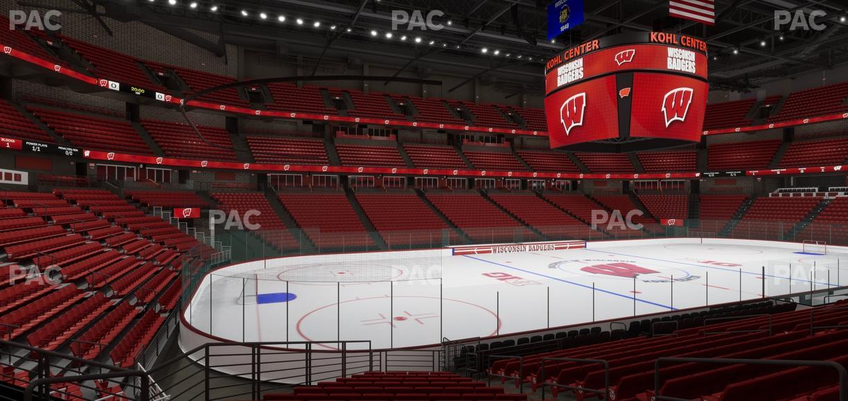 Kohl Center - Section 111 Seat View