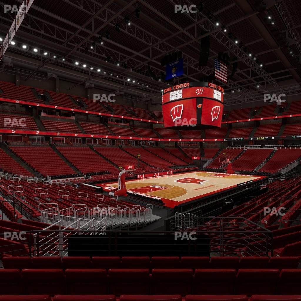 Kohl Center - Section 112 Seat View