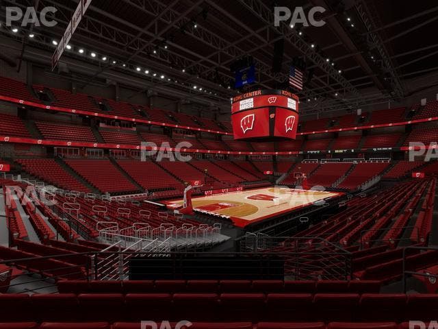 Kohl Center - Section 112 Seat View