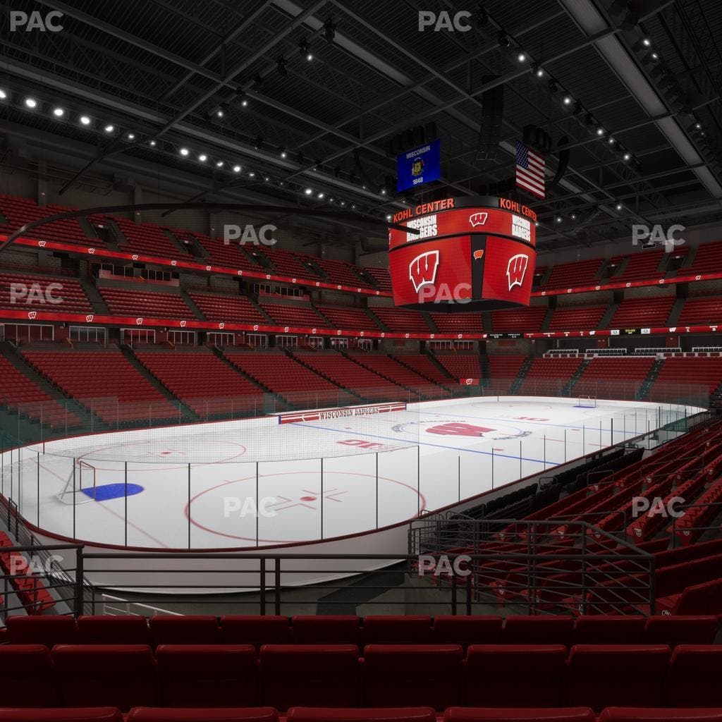 Kohl Center - Section 112 Seat View