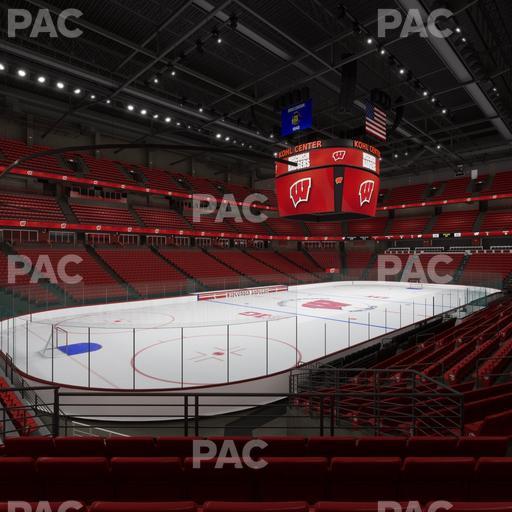 Kohl Center - Section 112 Seat View