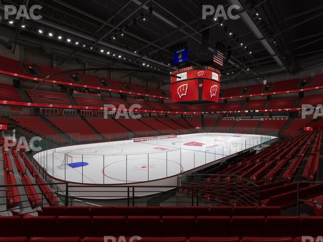 Kohl Center - Section 112 Seat View