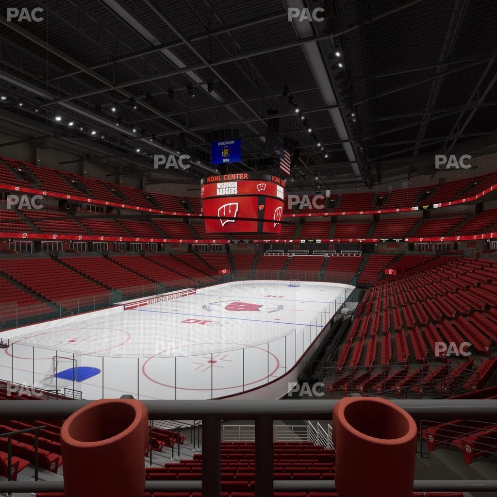 Kohl Center - Section 113 Wc Seat View