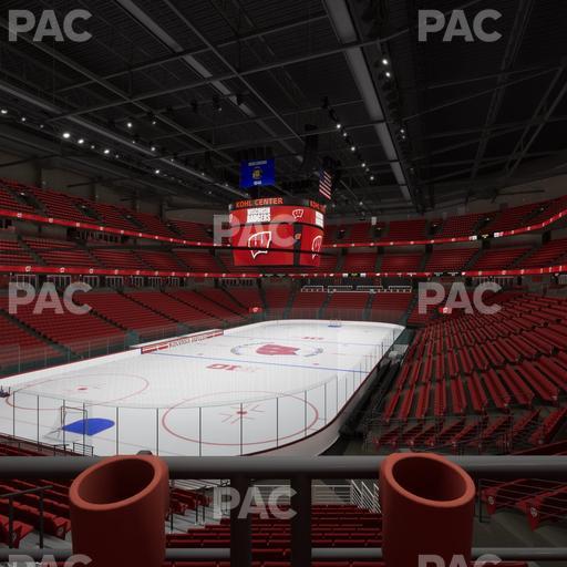 Kohl Center - Section 113 Wc Seat View