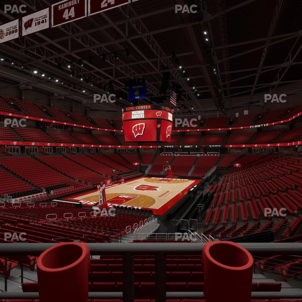 Kohl Center - Section 113 Wc Seat View