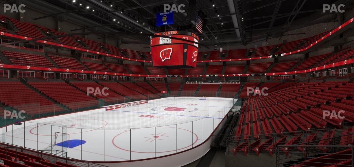 Kohl Center - Section 113 Seat View