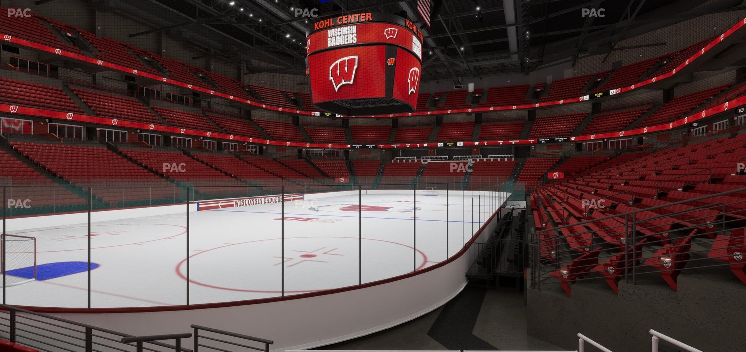 Kohl Center - Section 113 Seat View